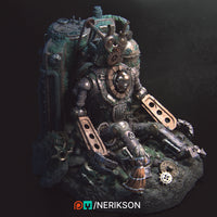 Nrk-230901 Abandoned Robot Diorama