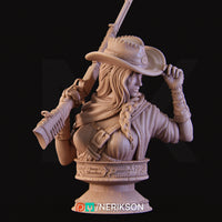 Nrk-231001 Jane The Gunslinger Bust