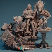 Nrk-231103 Orinthia The Magical Librarian DIORAMA