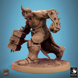 Lop-250139 Brutal Orc Hammer Walk Forward