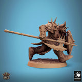 Lop-250151 Infantry Orc Spear Shield Charge