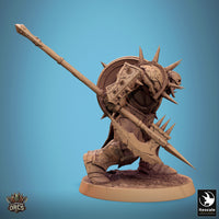 Lop-250155 Infantry Orc Spear Shield Rage