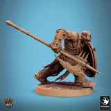 Lop-250156 Infantry Orc Spear Shield Ready