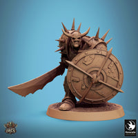 Lop-250166 Infantry Orc Sword Shield Walk