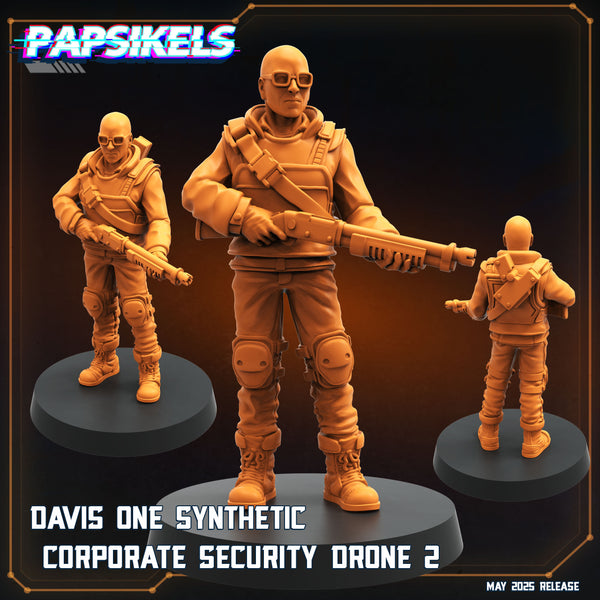 pap-2505s08 DAVIS ONE SYNTHETIC CORPORATE SECURITY DRONE 2