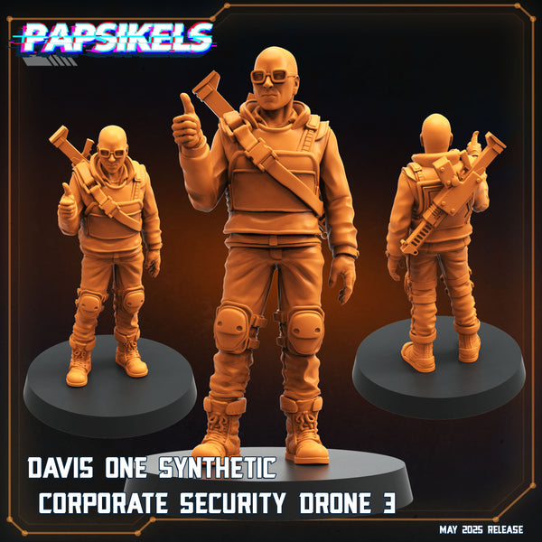 pap-2505s09 DAVIS ONE SYNTHETIC CORPORATE SECURITY DRONE 3