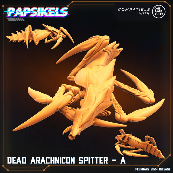 Pap-2402s04 DEAD ARACHNICON SPITTER A
