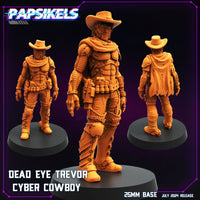 pap-2407c07 DEAD EYE TREVOR CYBER COWBOY 1