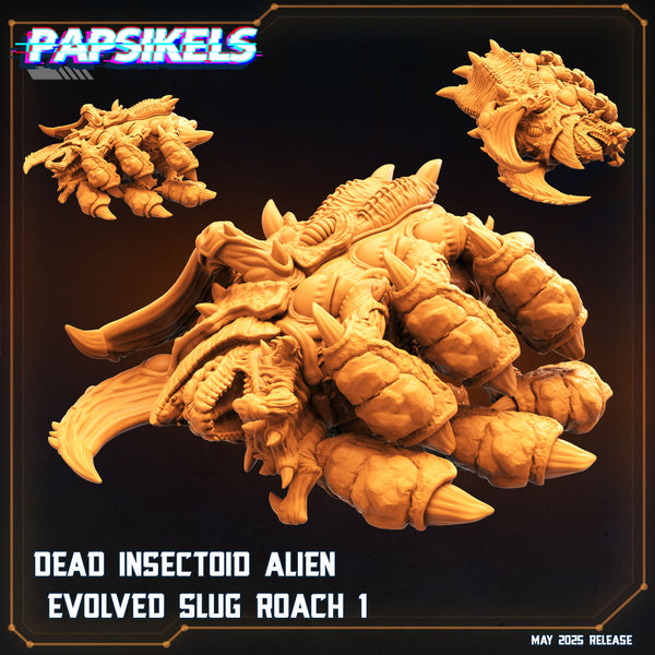 pap-2505s17 DEAD INSECTOID ALIEN EVOLVED SLUG ROACH 1