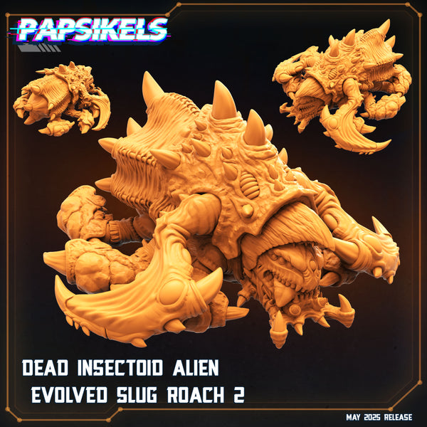 pap-2505s18 DEAD INSECTOID ALIEN EVOLVED SLUG ROACH 2