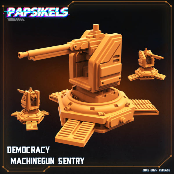 pap-2406s17 DEMOCRACY MACHINEGUN SENTRY