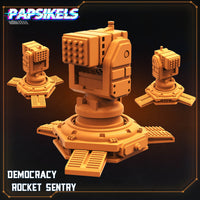 pap-2406s18 DEMOCRACY ROCKET SENTRY