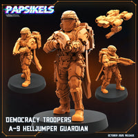 pap-2510s03 DEMOCRACY TROOPERS A9 HELLJUMPER GUARDIAN