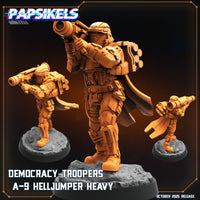 pap-2510s04 DEMOCRACY TROOPERS A9 HELLJUMPER HEAVY