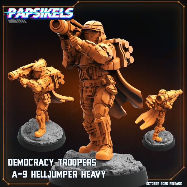 pap-2510s04 DEMOCRACY TROOPERS A9 HELLJUMPER HEAVY