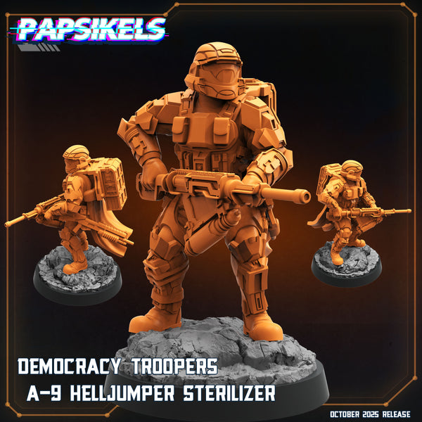 pap-2510s06 DEMOCRACY TROOPERS A9 HELLJUMPER STERILIZER