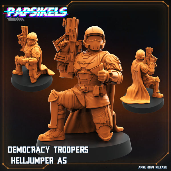 pap-2404s13 DEMOCRACY TROOPERS HELLJUMPER A5