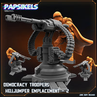 pap-2406s22 DEMOCRACY TROOPERS HELLJUMPER EMPLACEMENT 2