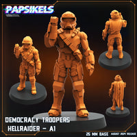 pap-2408s06 DEMOCRACY TROOPERS HELLRAIDER A1