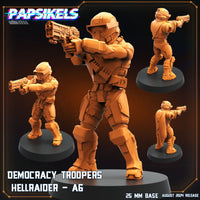 pap-2408s11 DEMOCRACY TROOPERS HELLRAIDER A6