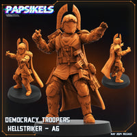 pap-2405s28 DEMOCRACY TROOPERS HELLSTRIKER A6