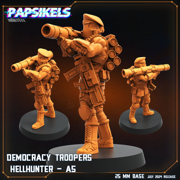 pap-2407s05 DEMOCRACY TROOPER HELLHUNTER A5