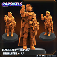 pap-2407s07 DEMOCRACY TROOPER HELLHUNTER A7