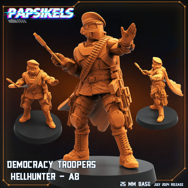 pap-2407s08 DEMOCRACY TROOPER HELLHUNTER A8