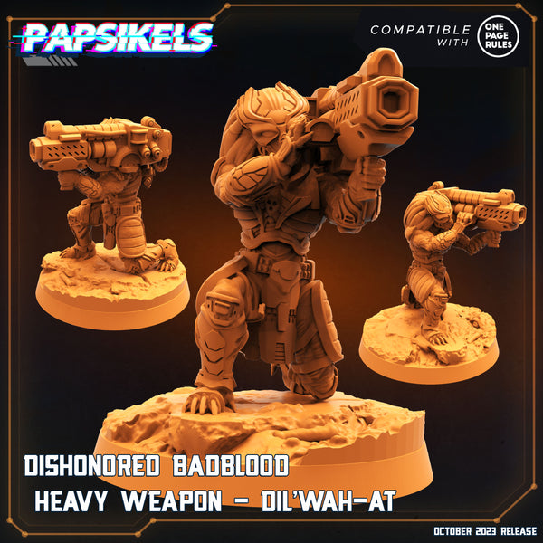 pap-2310s02 DISHONORED BADBLOOD HEAVY WEAPON DILWAHAT