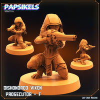 pap-2307s06 DISHONORED VIXEN PROSECUTOR F