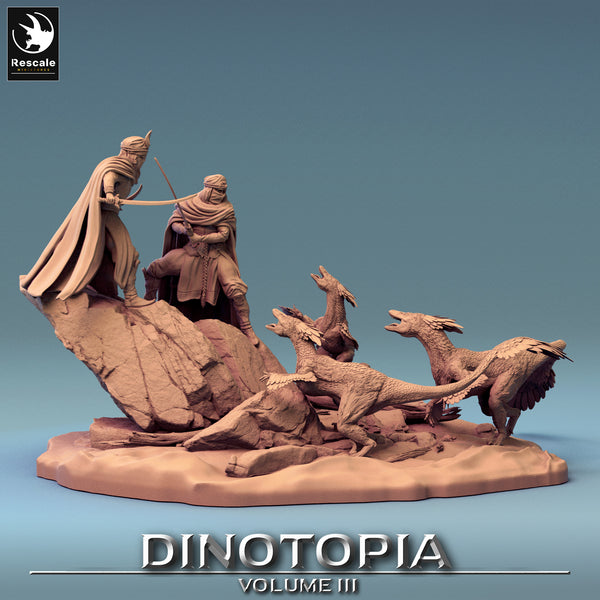 Lop-240610 Dinotopia Ambush Scene