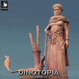 Lop-240625 Dinotopia Discuss Woman