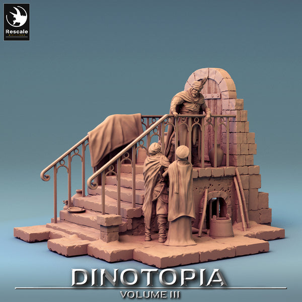 Lop-240620 Dinotopia Stairs Scene