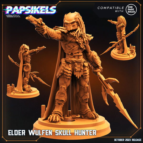 pap-2310s07 ELDER WULFEN SKULL HUNTER