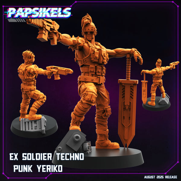 pap-2508c09 EX SOLDIER TECHNO PUNK YERIKO