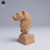 Anml-250503 european polecat bust (ヨーロッパケナガイタチ）