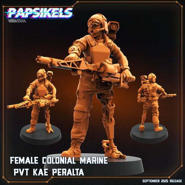 pap-2509s06 FEMALE COLONIAL MARINE PVT KAE PERALTA