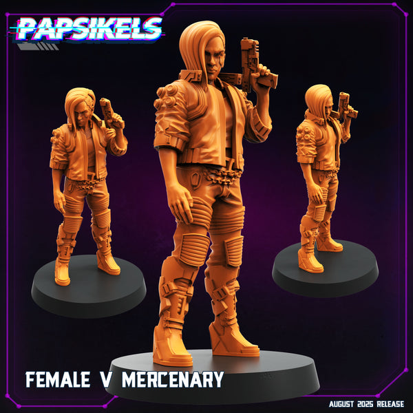 pap-2508c10 FEMALE V MERCENARY