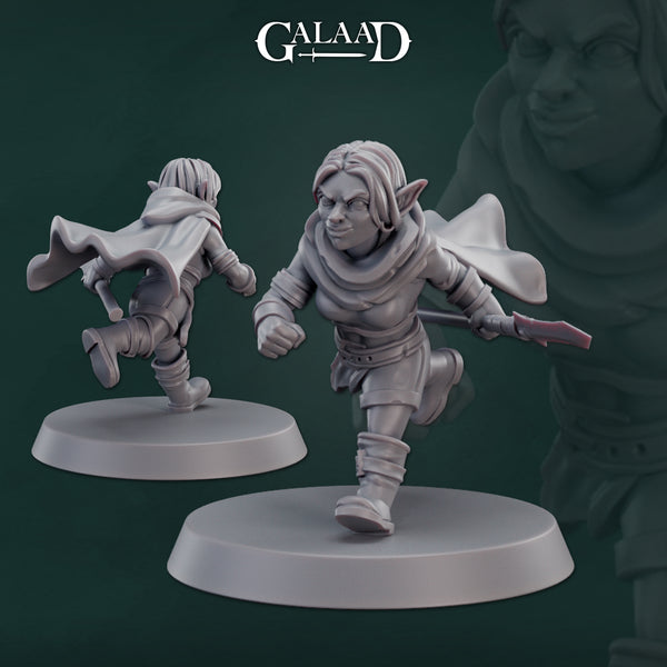 Gaa-241204 Female Goblin Spear