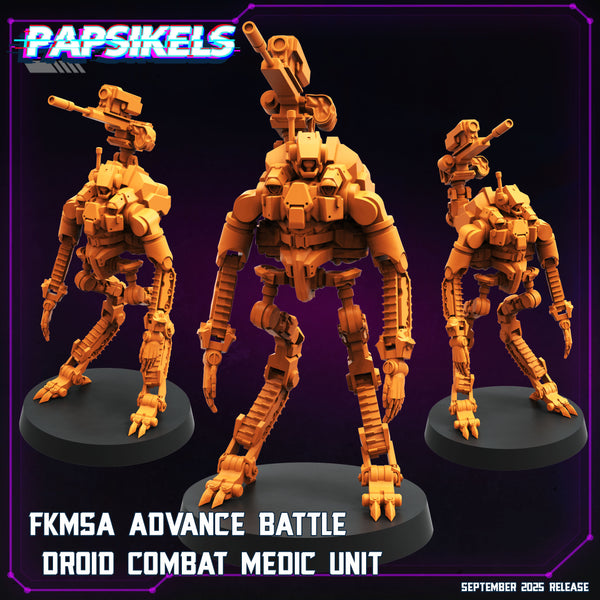 pap-2509c07 FKMSA ADVANCE BATTLE DROID COMBAT MEDIC UNIT