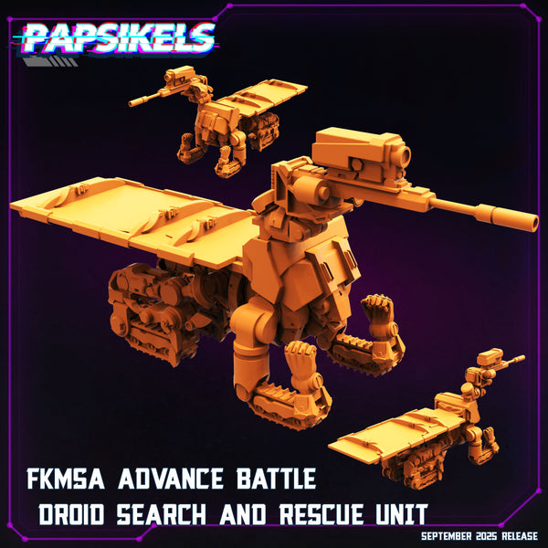 pap-2509c08 FKMSA ADVANCE BATTLE DROID SEARCH AND RESCUE UNIT