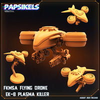 pap-2308s15 FKMSA FLYING DRONE EK-8 PLASMA KILLER