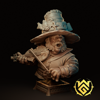 Wgm-240504 Fiddle Master Felix Bust