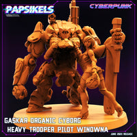 pap-2306c15 GASKAR ORGANIC CYBORG HEAVY TROOPER PILOT WINOWNA