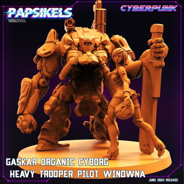 pap-2306c15 GASKAR ORGANIC CYBORG HEAVY TROOPER PILOT WINOWNA