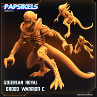 Pap-crmx04 GIGERIAN ROYAL BROOD WARRIOR C