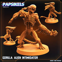 pap-2208s02 GORILLA ALIEN INTIMIDATOR