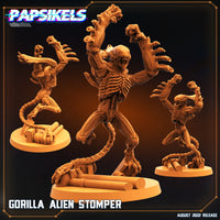 pap-2208s05 GORILLA ALIEN STOMPER