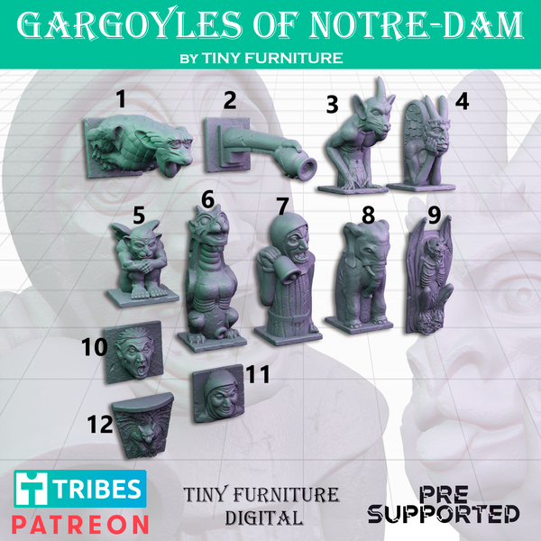 Tnyf-231002 Gargoyles of Notre-Dam