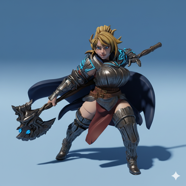 Twin-250406 Nora the Elven Defender